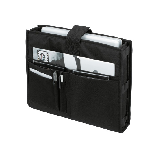 Wyściełany wkład na laptopa z organizerem - Black