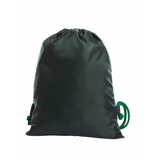 Lekki plecak ze sznurkiem HF3051 - Black & Green