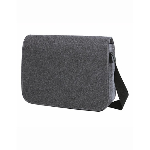 Torba na ramie z klapa 8L HF3066 - Anthracite