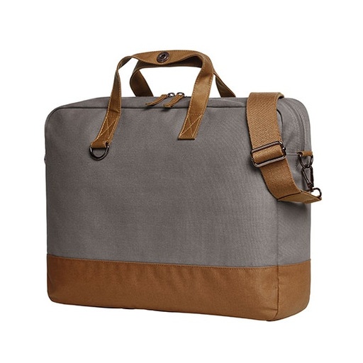 Torba na notebooka z kieszeniami HF6521 - Grey & Brown