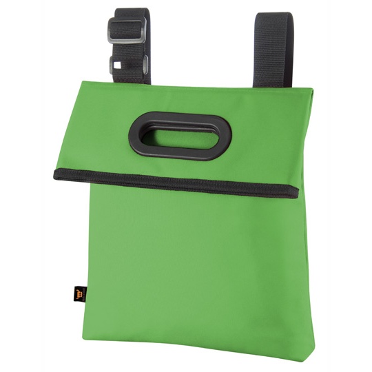 Torba na ramię A4 z rzepem - Apple Green