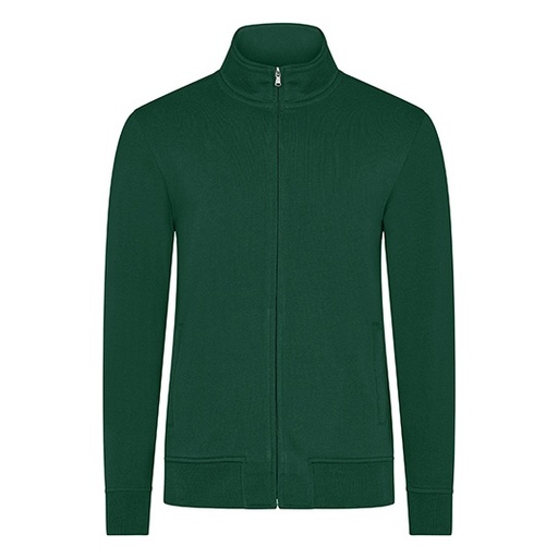 Męska bluza rozpinana z kieszeniami HRM1001 - Bottle Green