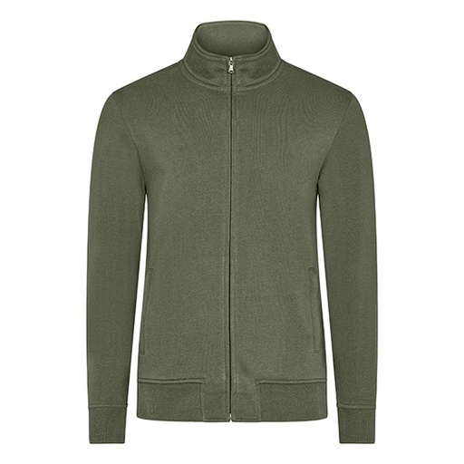 Bluza Rozpinana Klasyczna Bawelna Czesana HRM1001 - Olive