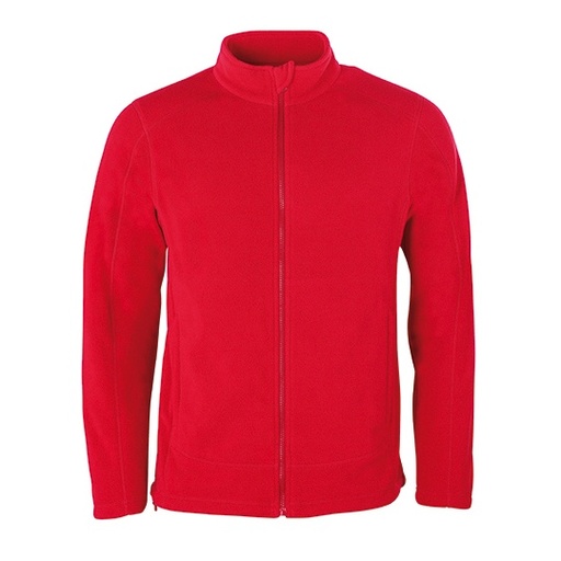 Meska bluza polarowa na zamek HRM1201 - Red