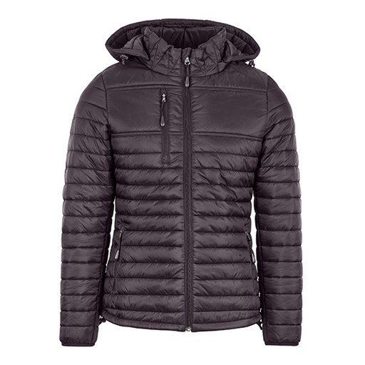 Kurtka Pikowana Poliamid Oddychająca Wodoodporna HRM1402 - Dark Grey