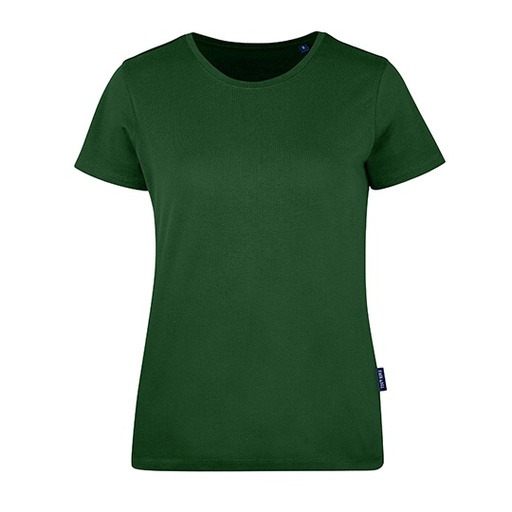 Damski T-shirt Slim HRM201 - Bottle Green