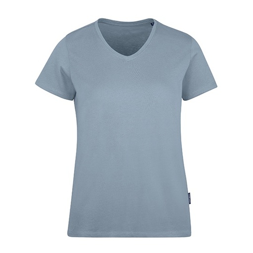 Damski T-shirt V-Neck HRM202 - Sky Blue