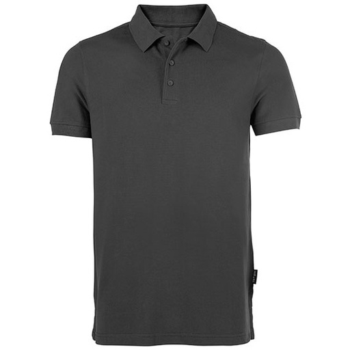 Męskie Polo Slim HRM301 - Dark Grey