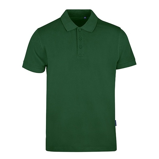 Męskie Polo Slim HRM301 - Bottle Green
