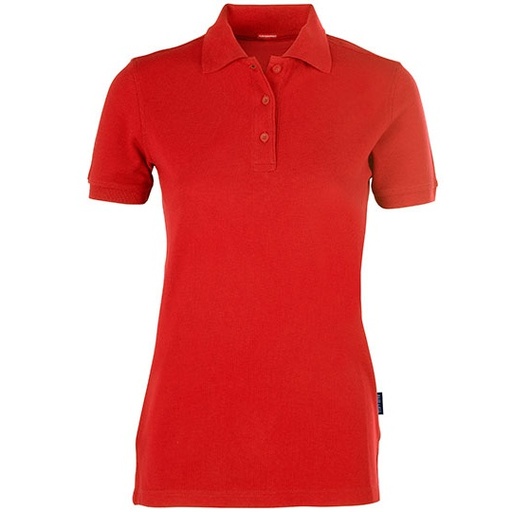Damskie polo z podwójnej piki HRM403 - Red