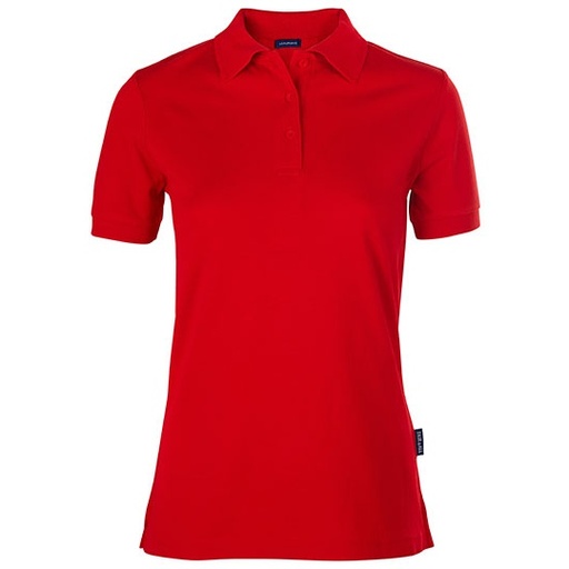Polo Damskie Slim Bawelniana Pika HRM601 - Red