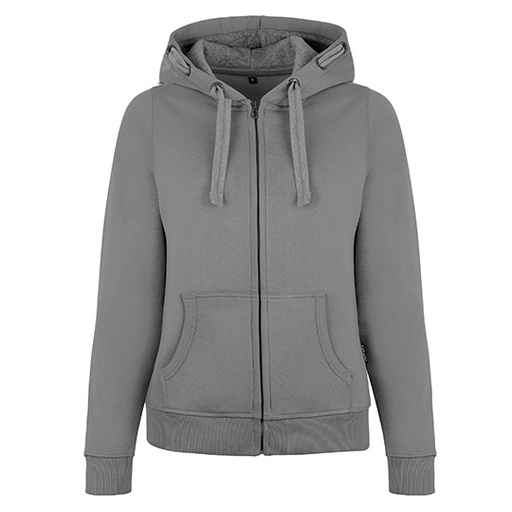 Bluza Damska Slim Bawełniana z Kapturem HRM801 - Stone