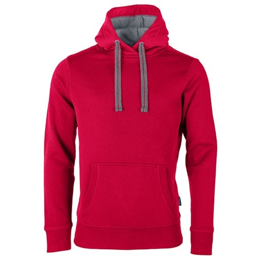 Bluza Unisex Z Kapturem Miekka Szczotkowana HRM900 - Raspberry