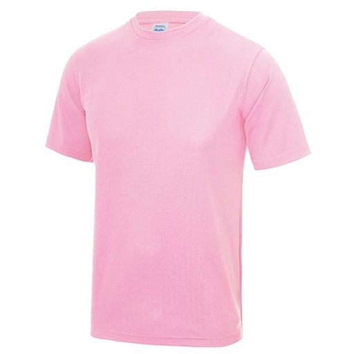 Koszulka sportowa szybkoschnąca krótki rękaw JC001 - Baby Pink