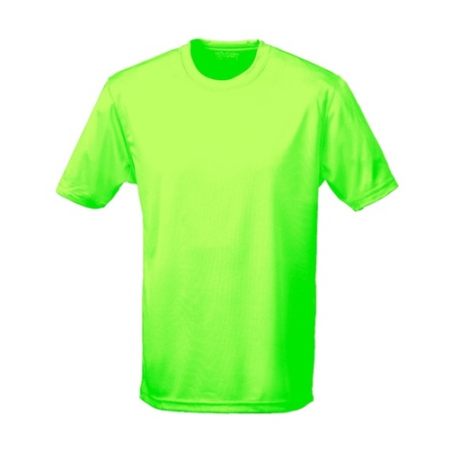 Koszulka dziecięca sportowa JC001J - Electric Green