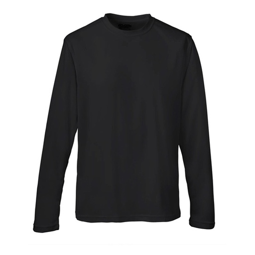 Koszulka sportowa z długim rękawem JC002 - Jet Black