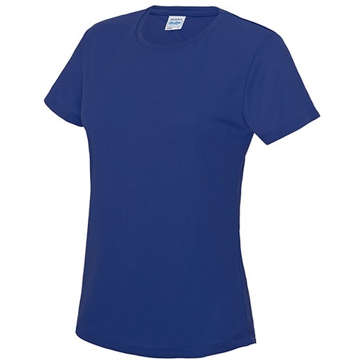 Damski t-shirt sportowy slim JC005 - Royal Blue