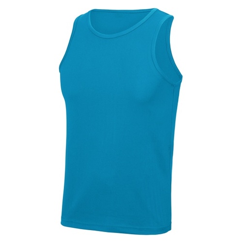 Bezrękawnik Męski Slim Szybkoschnący JC007 - Sapphire Blue