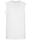 Męski bezrękawnik sportowy Cool Smooth  - Arctic White