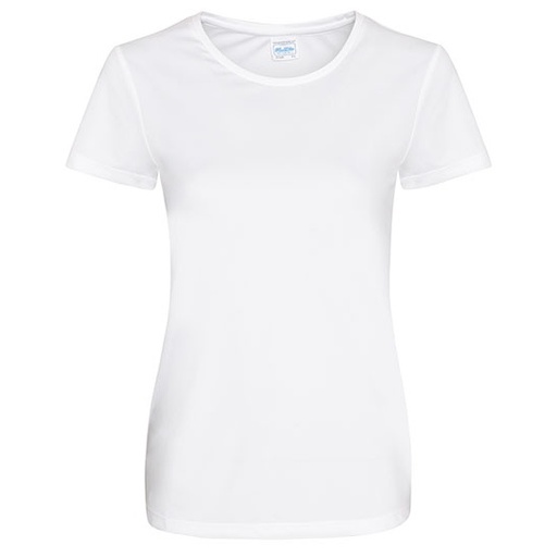 Damski T-shirt JC025 - Arctic White