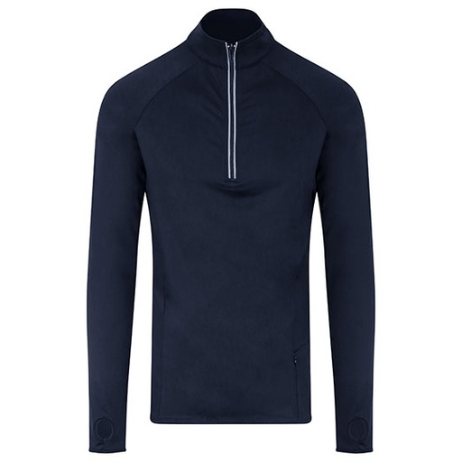 Bluza sportowa Slim z zamkiem 1/2 JC030 - French Navy