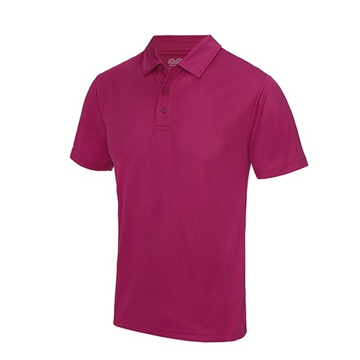Koszulka Polo Klasyczna Szybkoschnaca Poliestrowa JC040 - Hot Pink
