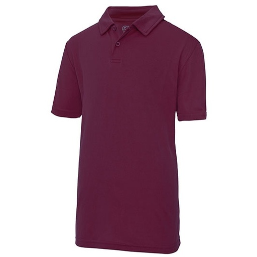 Dziecięce Polo Sportowe JC040J - Burgundy