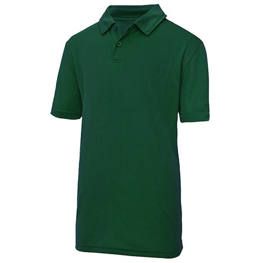 Dziecięce Polo Sportowe JC040J - Bottle Green