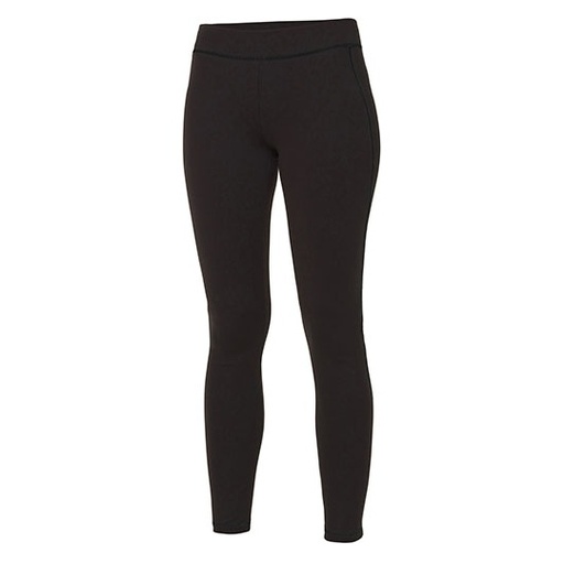 Damskie legginsy sportowe Slim JC087 - Jet Black