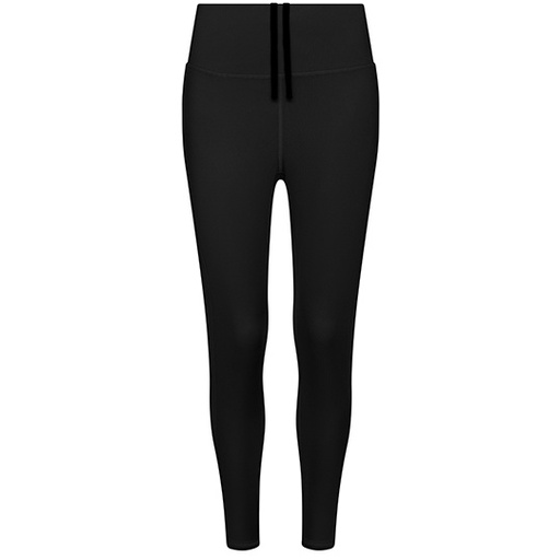 Damskie legginsy sportowe slim JC287 - Jet Black