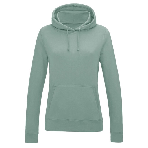 Bluza Damska Klasyczna Czesana Bawełniana JH001F - Dusty Green
