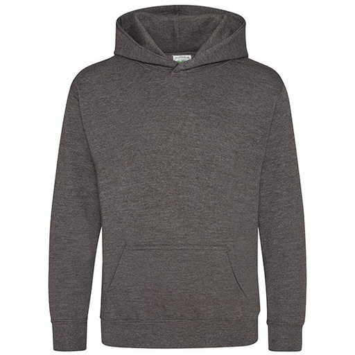 Bluza dziecięca z kapturem JH001K - Charcoal (Heather)