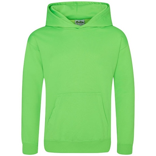 Bluza dziecieca z kapturem JH004K - Electric Green