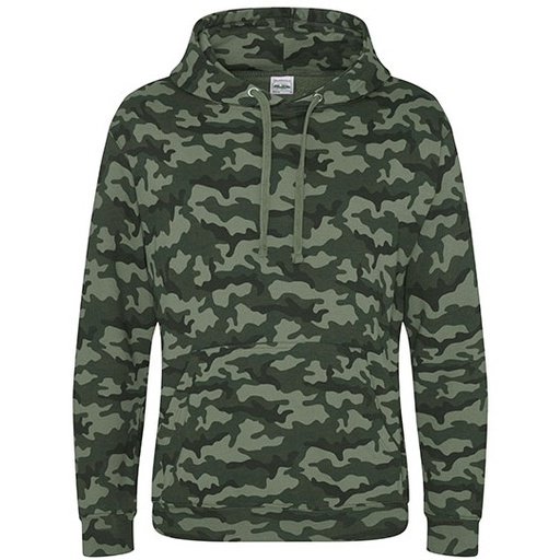 Bluza z kapturem JH014 - Green Camo