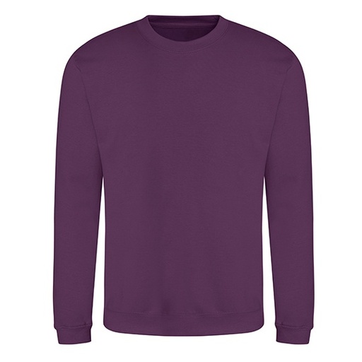 Bluza klasyczna z okrągłym dekoltem JH030 - Plum