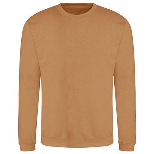 Bluza Klasyczna Bawelniana Czesana JH030 - Caramel Latte