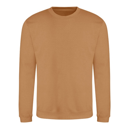 Bluza Klasyczna Bawełniana Czesana JH030 - Caramel Latte