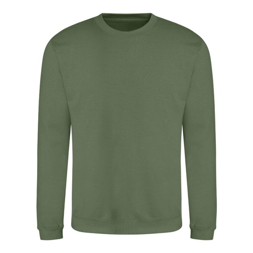 Bluza Klasyczna Bawełniana Czesana JH030 - Earthy Green