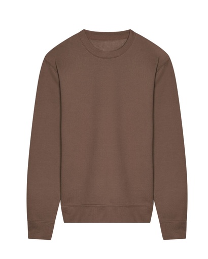 Bluza Klasyczna Bawełniana Czesana JH030 - Mocha Brown
