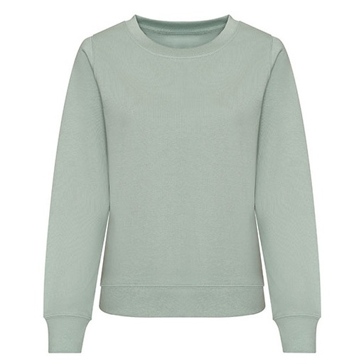 Bluza Damska Slim Bawelniana Czesana JH030F - Dusty Green