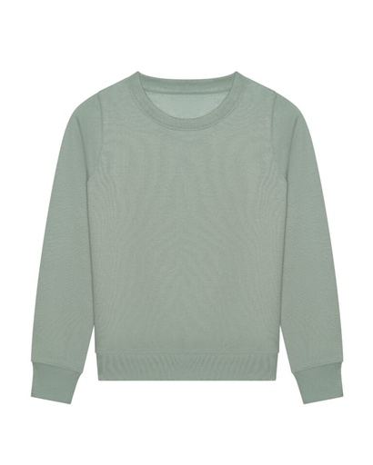 Bluza Damska Slim Bawełniana Czesana JH030F - Dusty Green