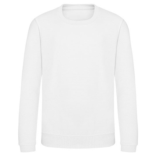 Bluza dziecięca okrągły dekolt JH030K - Arctic White