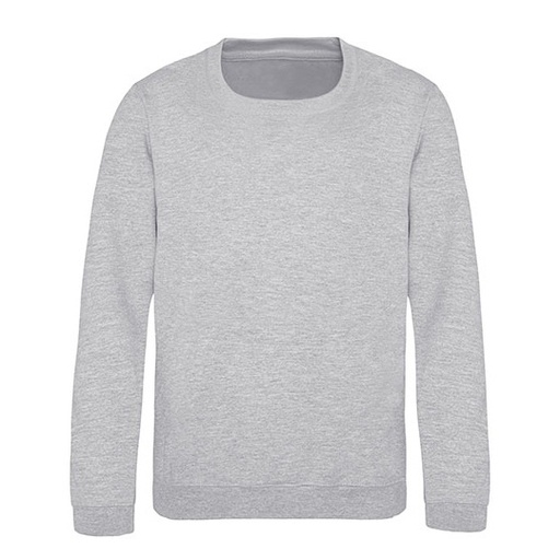Bluza dziecięca z okrągłym dekoltem JH030K - Heather Grey