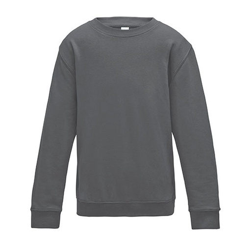 Bluza dziecięca okrągły dekolt JH030K - Storm Grey (Solid)