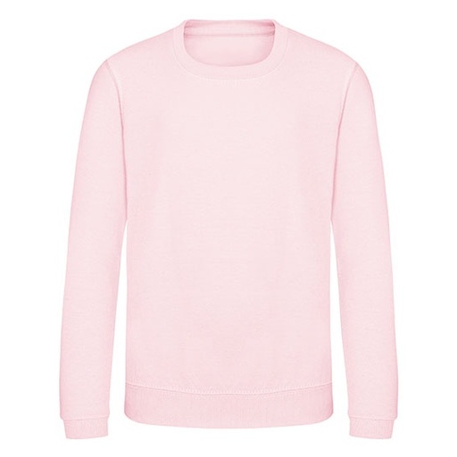Bluza dziecięca z okrągłym dekoltem JH030K - Baby Pink