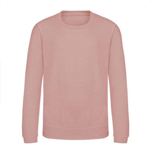 Bluza Dziecięca Bawełniana Czesana JH030K - Dusty Pink