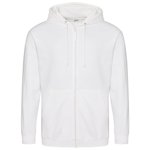 Bluza rozpinana z kapturem JH050 - Arctic White