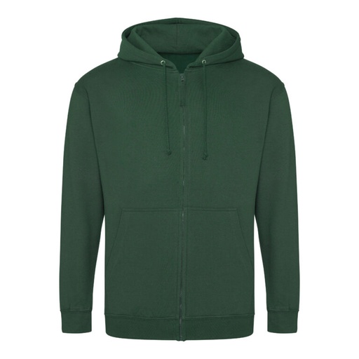 Bluza Rozpinana Klasyczna Bawełniana Czesana JH050 - Bottle Green