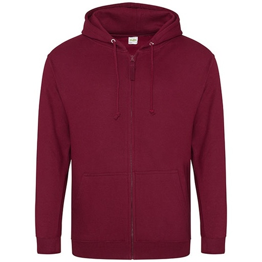 Bluza rozpinana z kapturem JH050 - Burgundy
