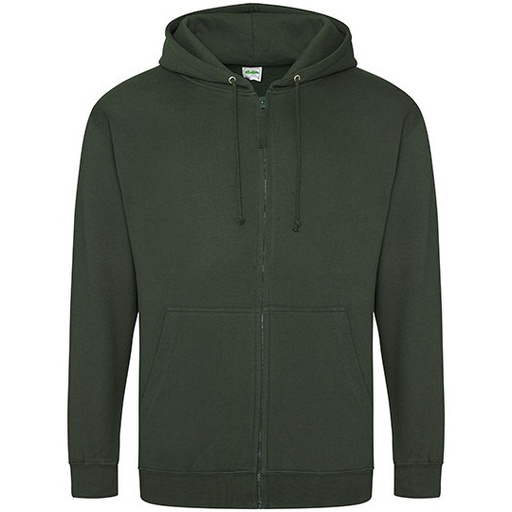 Bluza rozpinana z kapturem JH050 - Forest Green